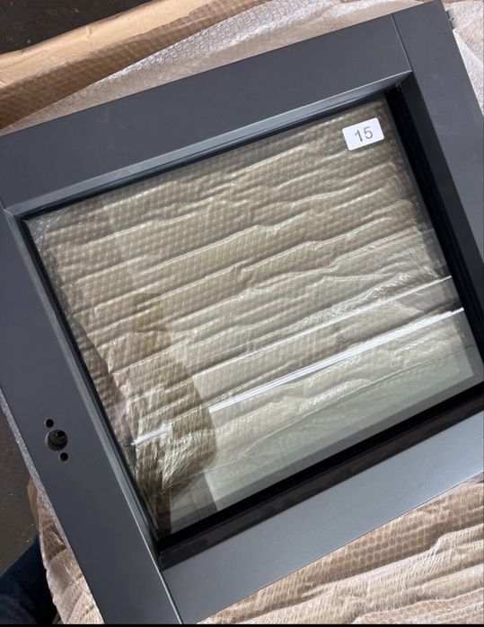 Ferestre lemn aluminiu tripan mai multe dimensiuni antracit Germania Garantie
