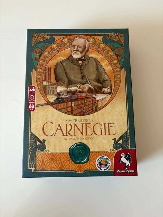 Настолна бордова игра Карнеги Carnegie