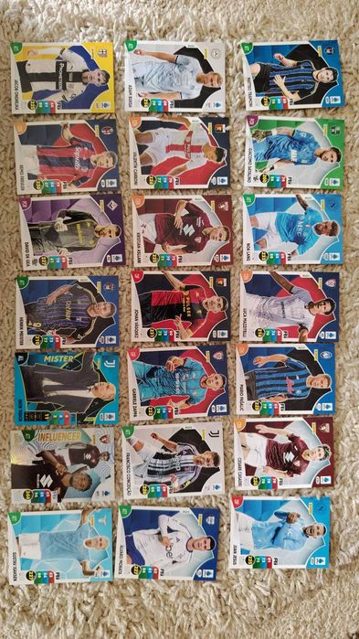cartonase panini calciatori