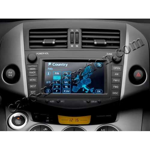 4бр ОРИГИНАЛНИ навигационни дискове Тойота Toyota RAV4 Avensis Yaris