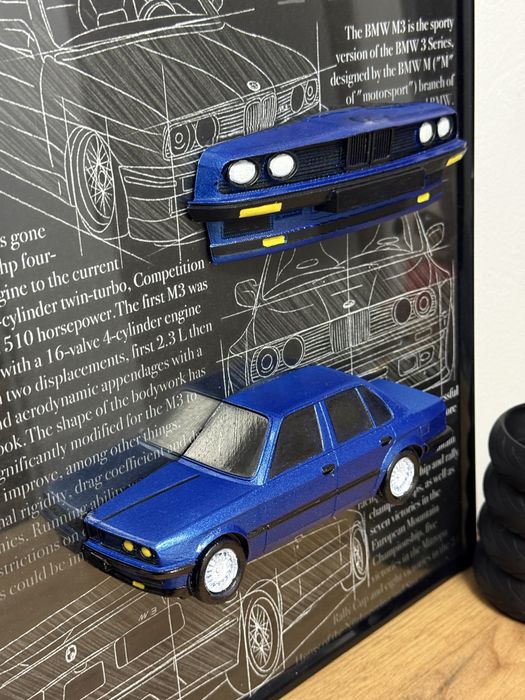 Tablou A3 BMW E30 ( Ursulet )