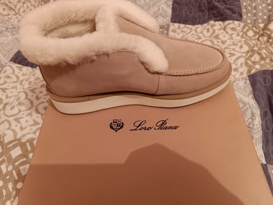 Лоферы зимние, новые