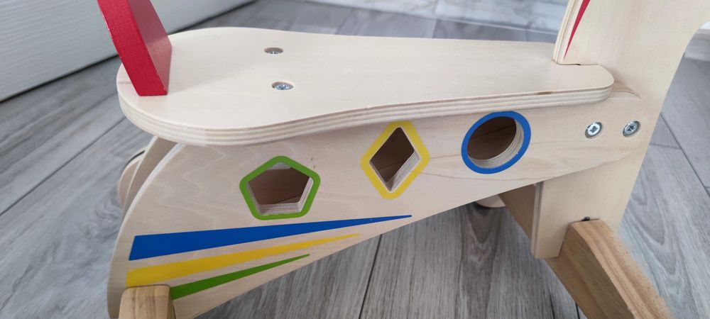 Дървено конче за игра 3 в 1