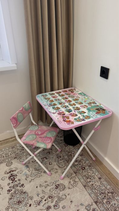 Продам детский стол со стульчиком