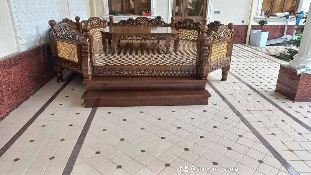 Тапчан из ёнгок и бесетка на заказом