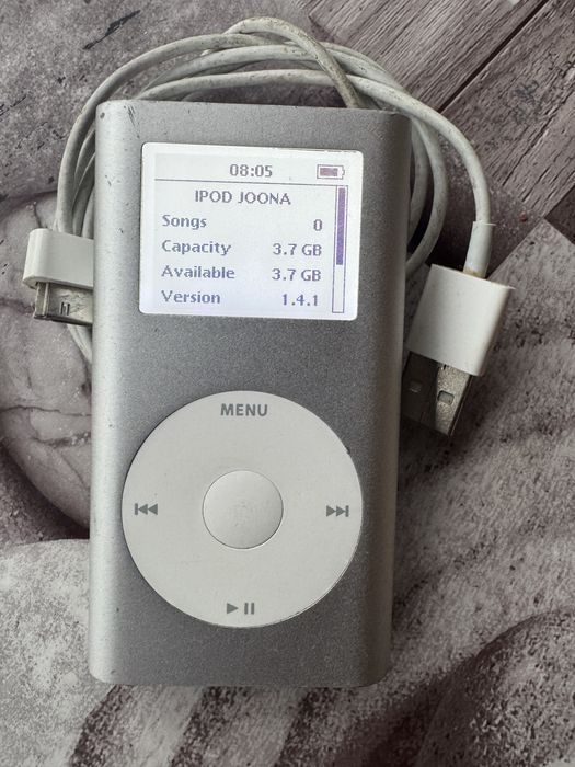 Apple iPod mini A1051 2nd Generation 4GB MP3 Player - Silver