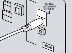 Оптический аудио кабель, Optical cable.