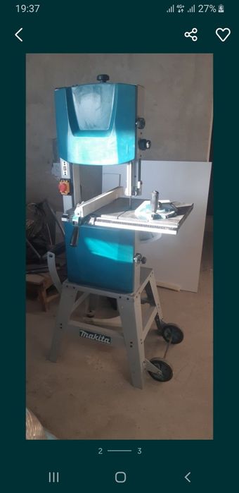 Ленточная пила макита.  Компрессор. Точилный станок.  ФРЕЗЕРНЫЙ СТАНОК