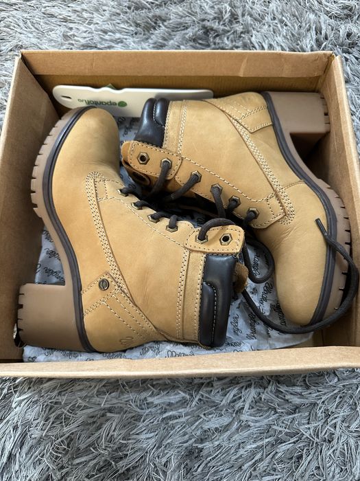 Ghete dama wrangler piele