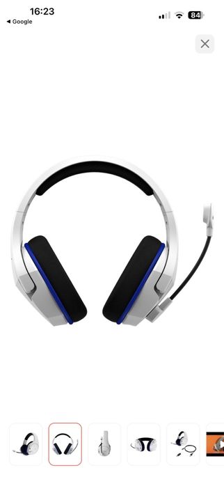 Игровые наушники HyperX Cloud Stinger Core Wireless White version