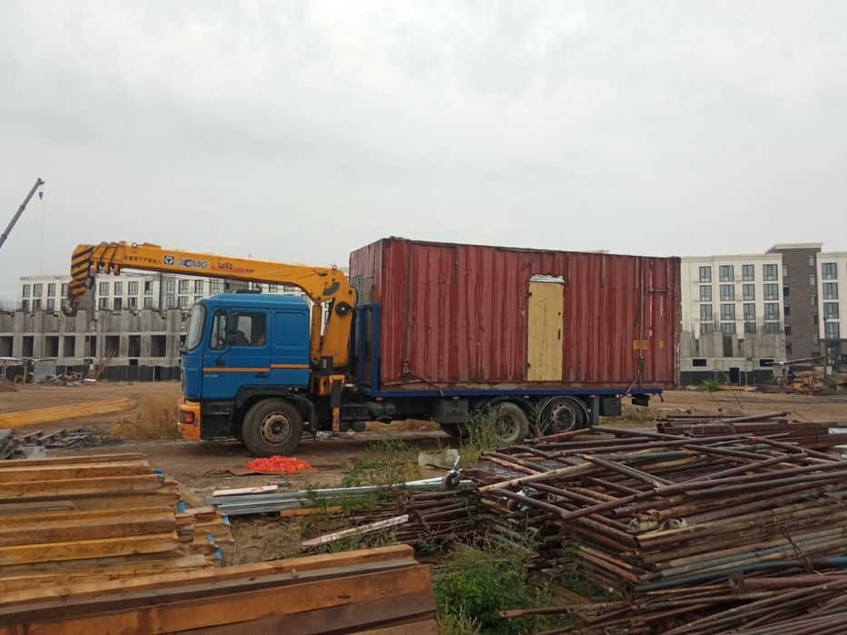 Манипулятор. Перевозка контейнера