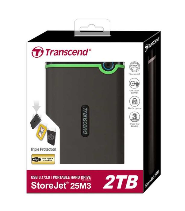 Внешний HDD накопитель 1ТБ | 2ТБ | 4ТБ новые в наличии