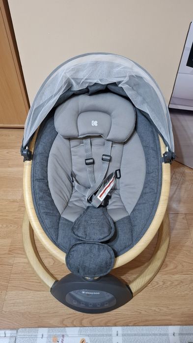 Електрическа люлка Kikka Boo Ashlee, Dark Grey 2025