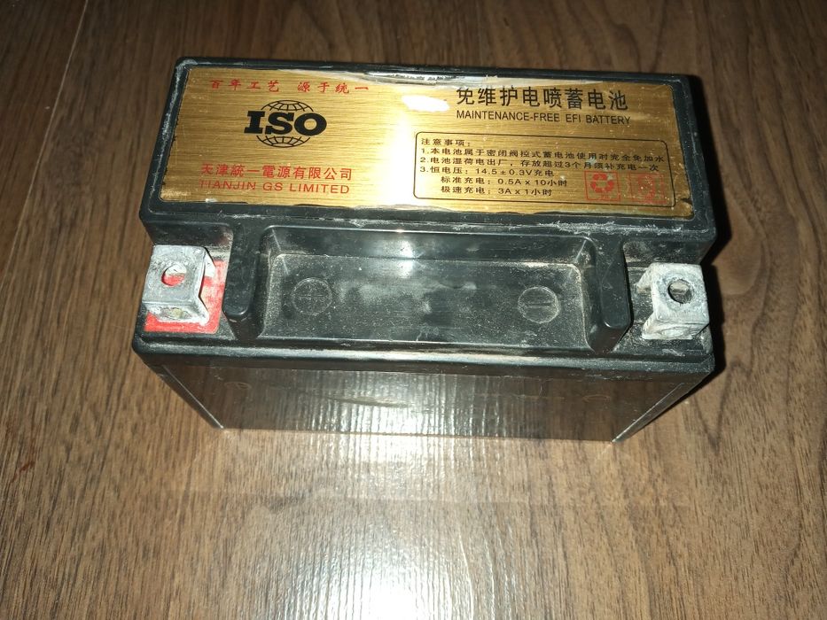 Аккумулятор 12в от скутера