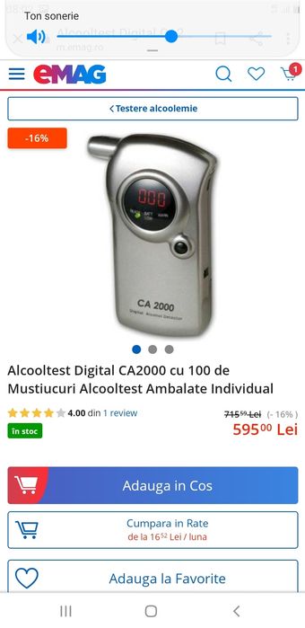 Alcooltest digital