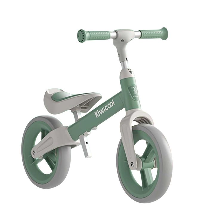 Bicicleta echilibru-80-110cm, inaltime reglabila roti spuma EVA verde