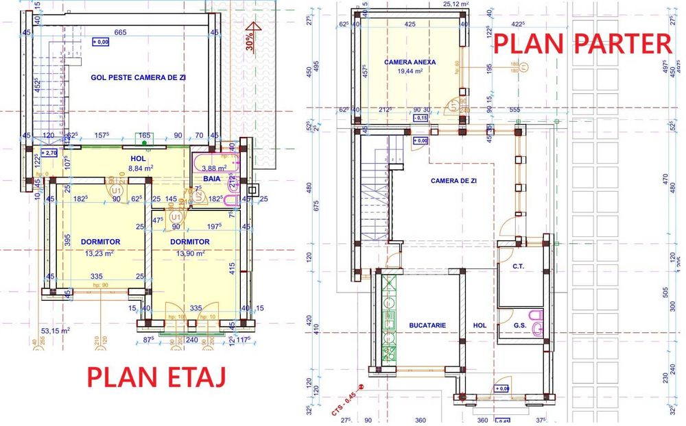 Casa P+E 121mp utili Ghe. Hasnas Botosani