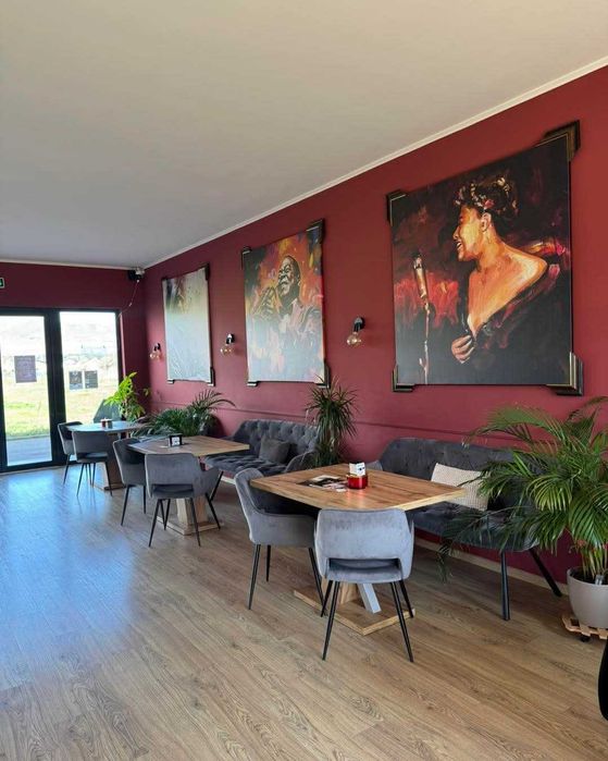 Vand mobilier si aparatura pentru cafenea  noi NEGOCIABIL