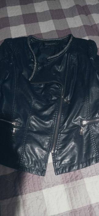 Куртка  косуха кожаная