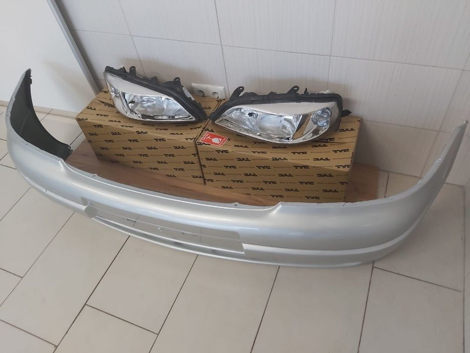 Pachet Bara Fata+Far H7/H3 Dreapta+Stanga Opel Astra G 98-04 Z157-Gri