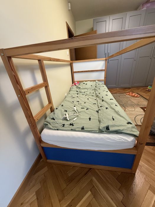 Детско легло Ikea Kura blue