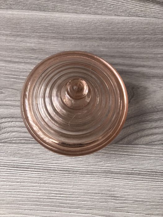 Стъклена захарница