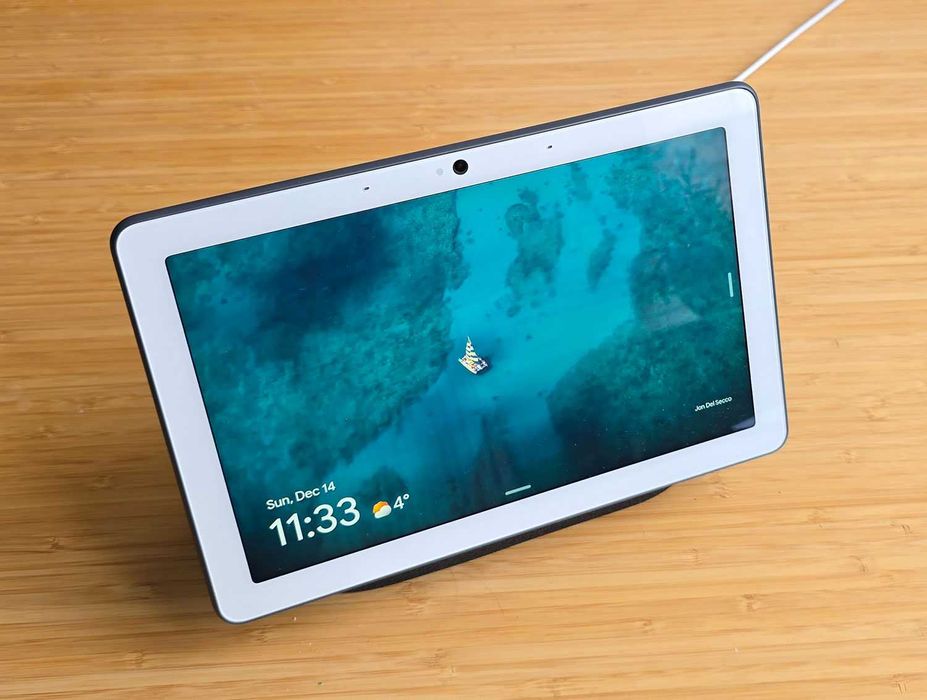 Google Nest Hub Max колонка с таблет - Черен