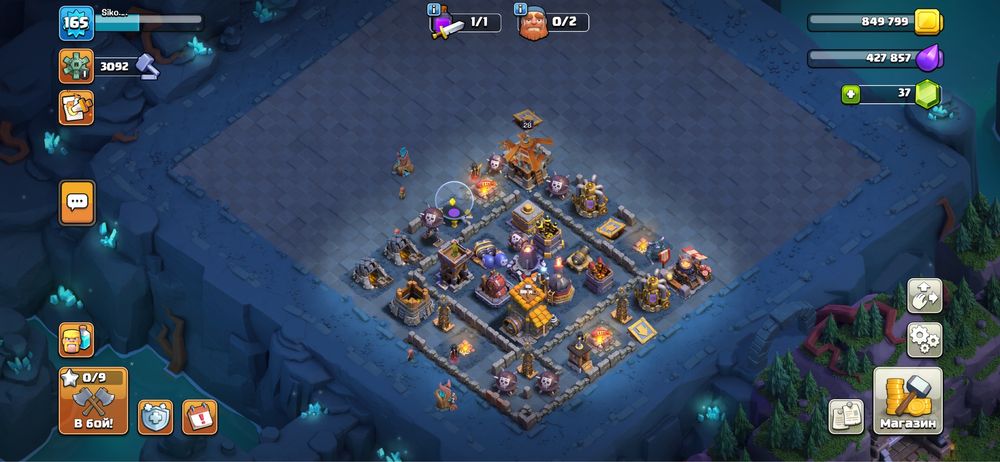 клаш оф кланс аккаунт