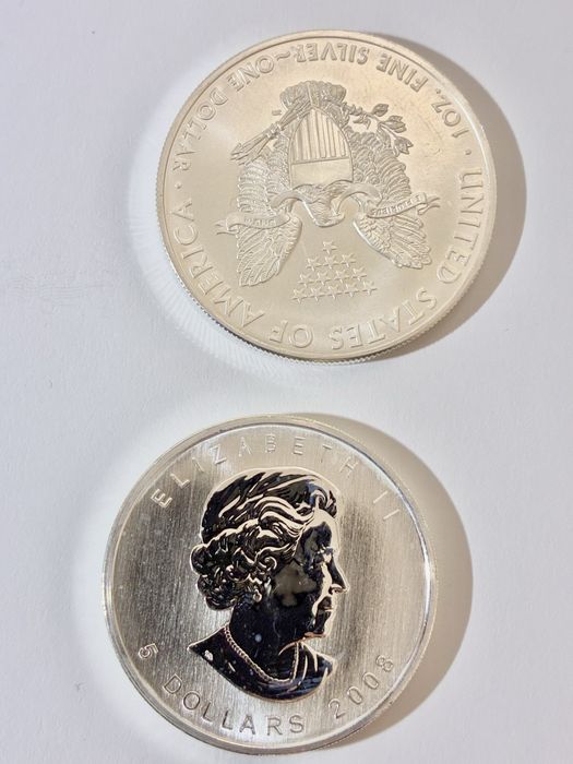 Monede premium argint pur