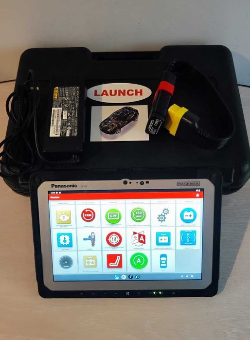 Kit Tester Diagnoza Auto LAUNCH + Tableta Panasonic Cf20 I5, 8/256 Gb