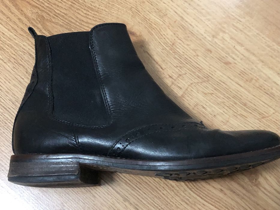 Боти от естествена кожа Tommy Hilfiger