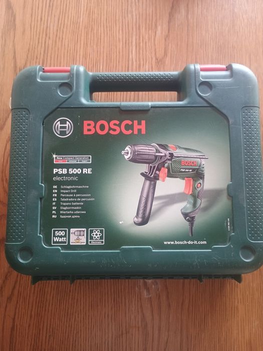 mașina de găurit cu percuție Bosch psb500re