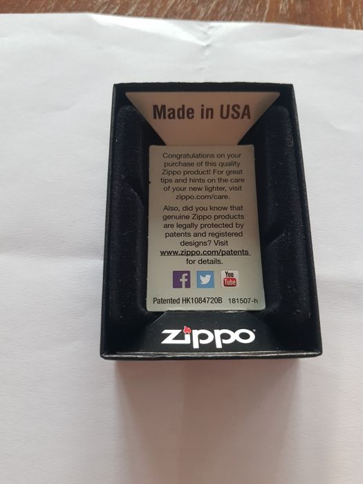 Zippo made in USA