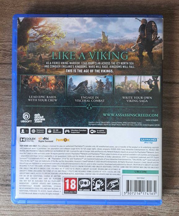 Assassins Creed - Valhalla joc PS5
