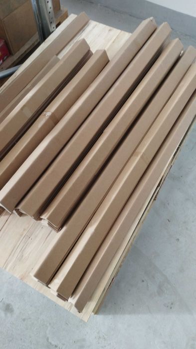 Предлагам употребявани предпазни картонени ъгли