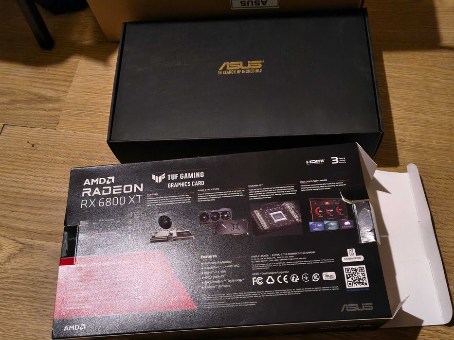 Видео карта AMD Radeon RX6800XT OC 16GB  Asus TUF GAMING