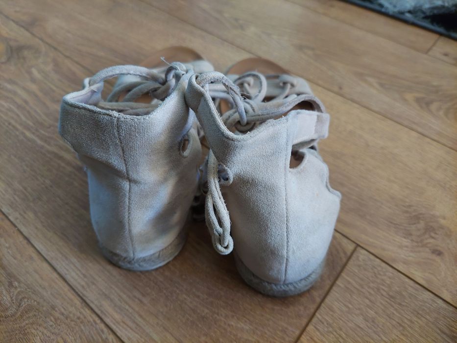 Sandale tip gladiator talpa joasa