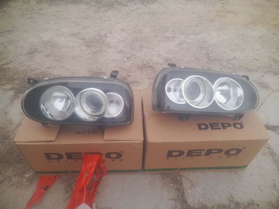 Фары на гольф 3 б/у  продается