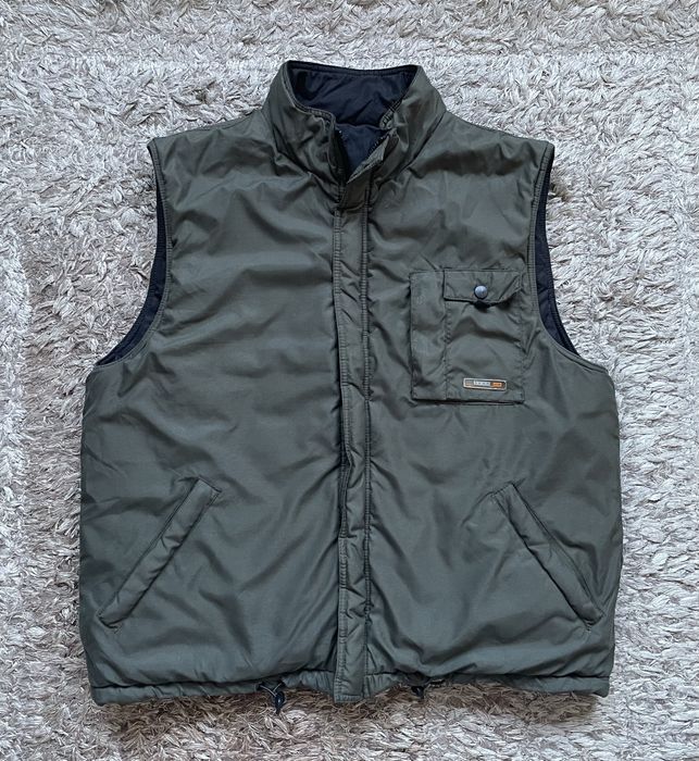 Vesta khaki/negru cu doua fete QsV