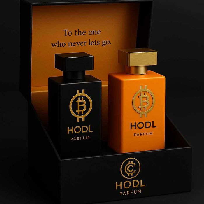 Parfum exclusiv Bitcoin HODL – lux, putere și stil unic
