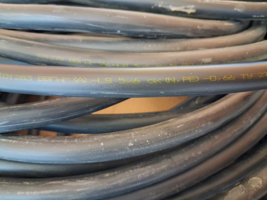 Продам новый кабель ВВГ НГ 5×6