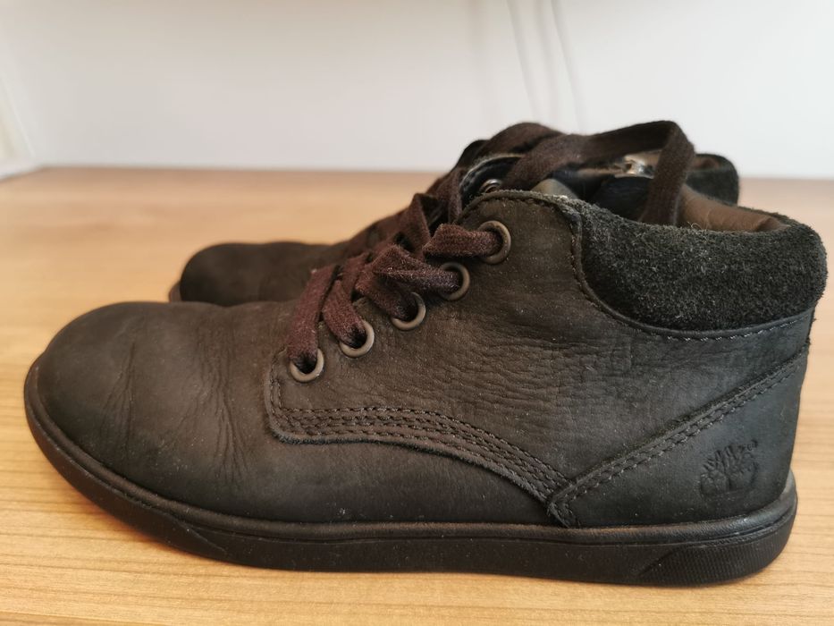 Ghete Timberland copii, piele, marime 33, negru
