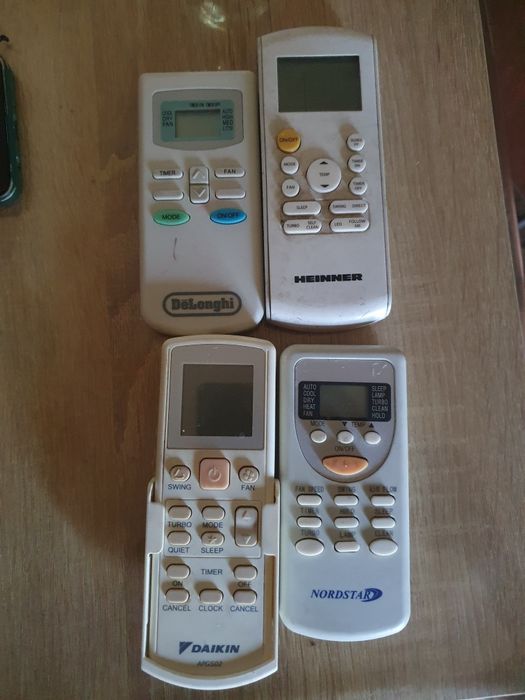 Telecomanda aer conditionat delonghi daikin heinner nordstar