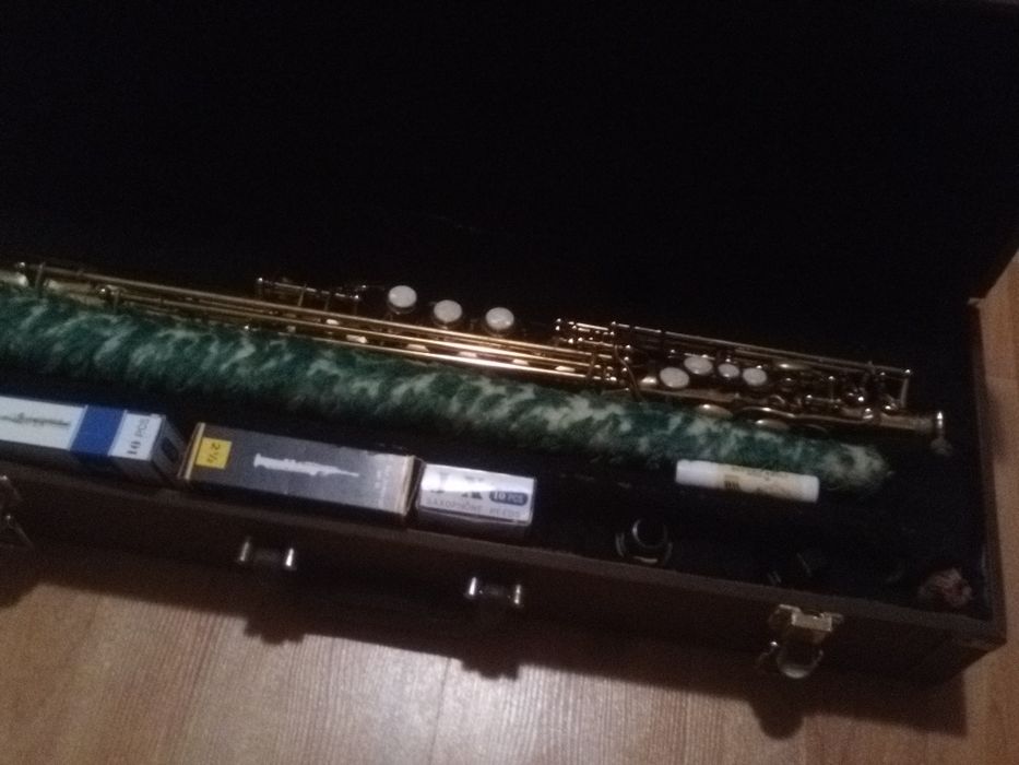 Saxofon sopran in stare bună
