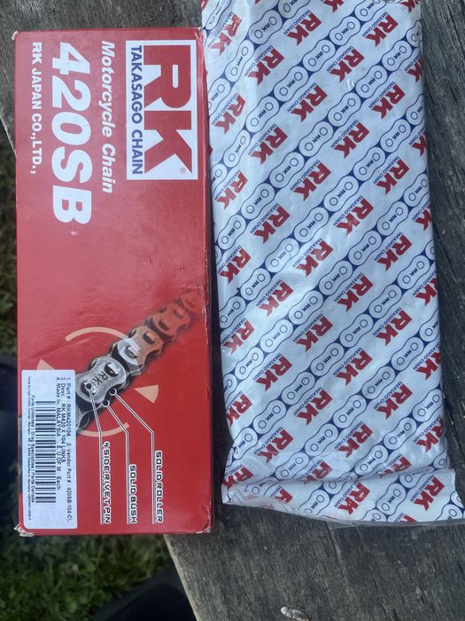 Чисто нова японска верига RK 420SB / 104 звена (130 см)