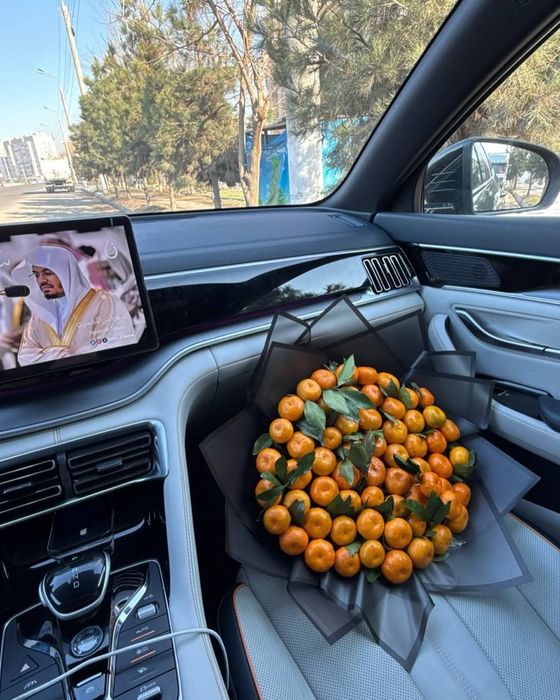 Babochkali Buket mandarnli Buket lentali atr gul turli hil sovgʻalar