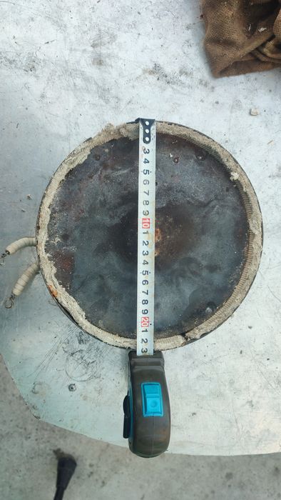 Союзный блин от электроплиты.