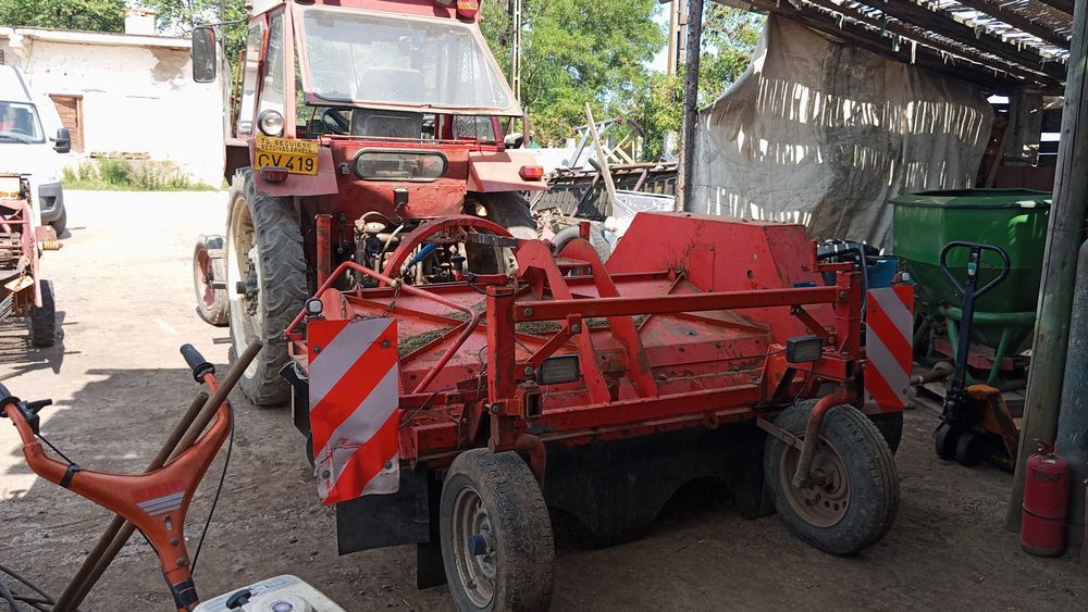 Tocator restul vegetale pe 2 randuri