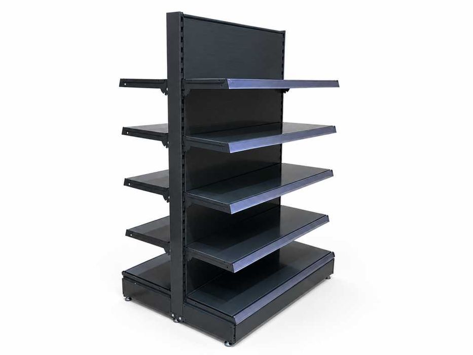 Островен стелаж 30х165х30,L100,B30/4х30