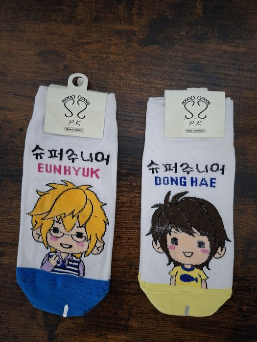 Sosete K-pop chibii cu Super Junior D&E